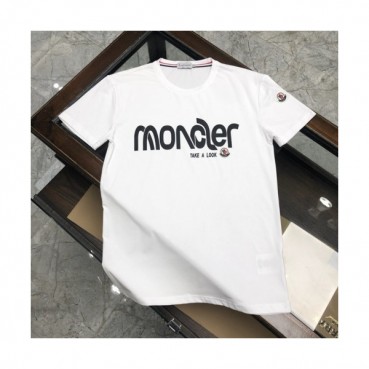 [매장판]Moncler 2020 Mens Logo Silket Crew-neck Short Sleeved Tshirts 