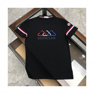 [매장판]Moncler 2020 Mens Logo Silket Crew-neck Short Sleeved Tshirts 