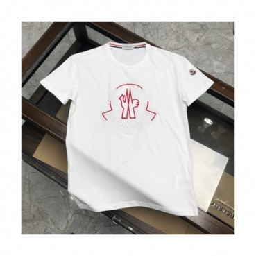 [매장판]Moncler 2020 Mens Logo Silket Crew-neck Short Sleeved Tshirts 