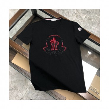 [매장판]Moncler 2020 Mens Logo Silket Crew-neck Short Sleeved Tshirts 
