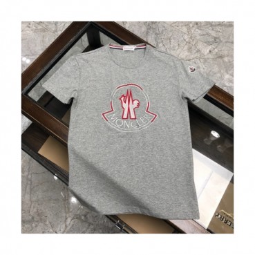 [매장판]Moncler 2020 Mens Logo Silket Crew-neck Short Sleeved Tshirts 