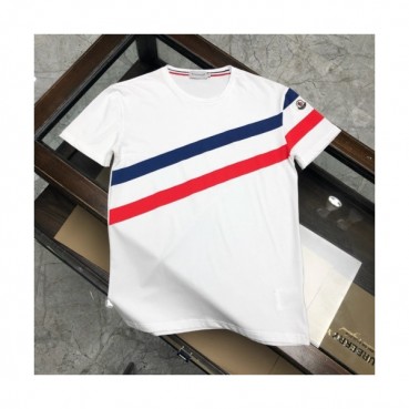 [매장판]Moncler 2020 Mens Logo Silket Crew-neck Short Sleeved Tshirts 