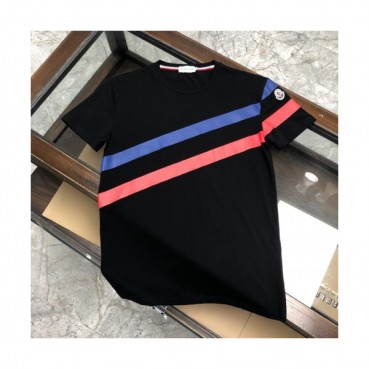 [매장판]Moncler 2020 Mens Logo Silket Crew-neck Short Sleeved Tshirts 