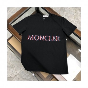 [매장판]Moncler 2020 Mens Logo Silket Crew-neck Short Sleeved Tshirts 