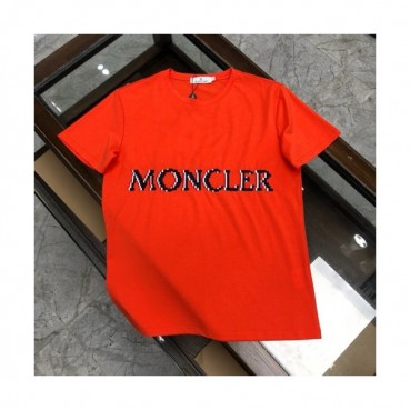[매장판]Moncler 2020 Mens Logo Silket Crew-neck Short Sleeved Tshirts 