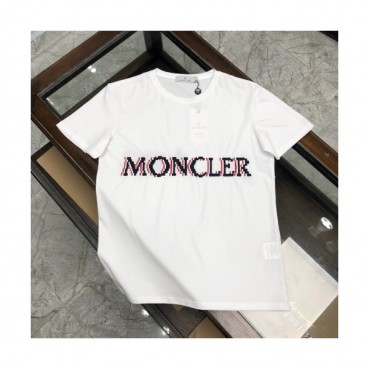 [매장판]Moncler 2020 Mens Logo Silket Crew-neck Short Sleeved Tshirts 