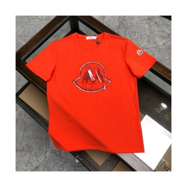 [매장판]Moncler 2020 Mens Logo Silket Crew-neck Short Sleeved Tshirts 