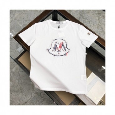 [매장판]Moncler 2020 Mens Logo Silket Crew-neck Short Sleeved Tshirts 