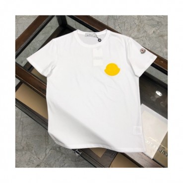 [매장판]Moncler 2020 Mens Logo Silket Crew-neck Short Sleeved Tshirts 