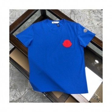 [매장판]Moncler 2020 Mens Logo Silket Crew-neck Short Sleeved Tshirts 
