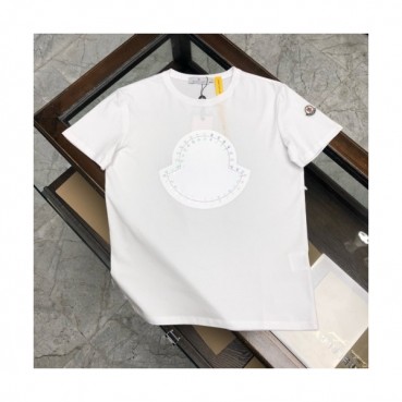 [매장판]Moncler 2020 Mens Logo Silket Crew-neck Short Sleeved Tshirts 