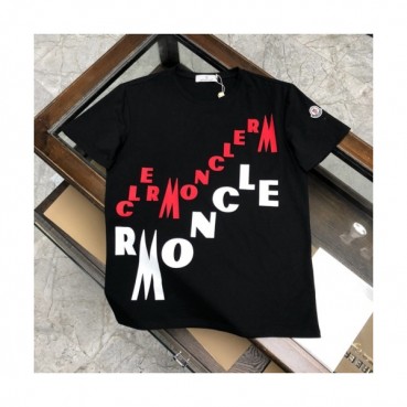 [매장판]Moncler 2020 Mens Logo Silket Crew-neck Short Sleeved Tshirts 