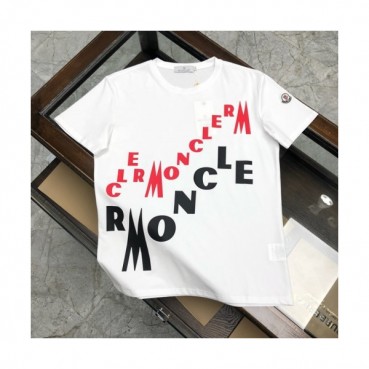 [매장판]Moncler 2020 Mens Logo Silket Crew-neck Short Sleeved Tshirts 