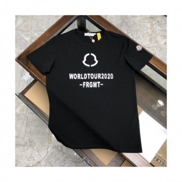 [매장판]Moncler 2020 Mens Logo Silket Crew-neck Short Sleeved Tshirts 