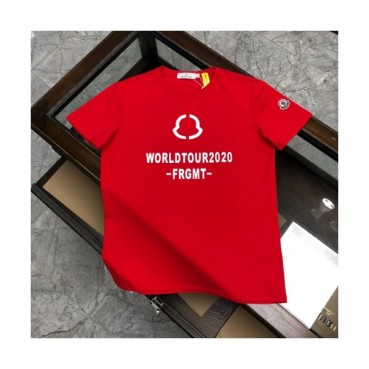 [매장판]Moncler 2020 Mens Logo Silket Crew-neck Short Sleeved Tshirts 