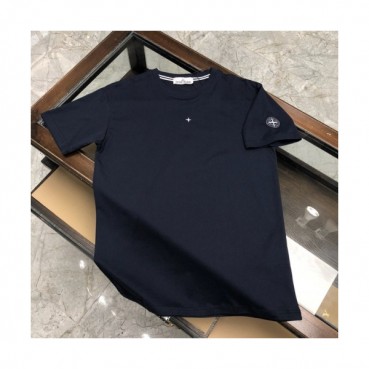 [스톤아일랜드]Stone Island 2020 Mens Crew-neck Cotton Short Sleeved Tshirts 