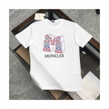 [매장판]Moncler 2020 Mens Logo Silket Crew-neck Short Sleeved Tshirts 