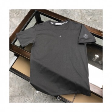 [스톤아일랜드]Stone Island 2020 Mens Crew-neck Cotton Short Sleeved Tshirts 