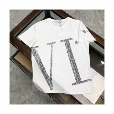 [매장판]Moncler 2020 Mens Logo Silket Crew-neck Short Sleeved Tshirts 