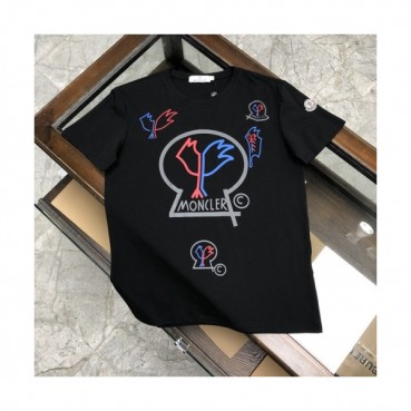 [매장판]Moncler 2020 Mens Logo Silket Crew-neck Short Sleeved Tshirts 