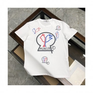 [매장판]Moncler 2020 Mens Logo Silket Crew-neck Short Sleeved Tshirts 