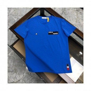 [매장판]Moncler 2020 Mens Logo Silket Crew-neck Short Sleeved Tshirts 