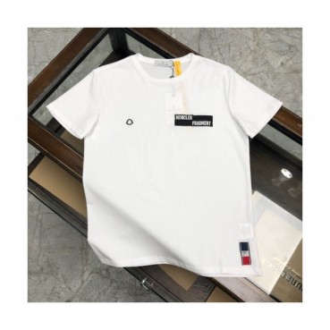[매장판]Moncler 2020 Mens Logo Silket Crew-neck Short Sleeved Tshirts 