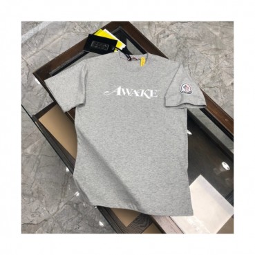 [매장판]Moncler 2020 Mens Logo Silket Crew-neck Short Sleeved Tshirts 
