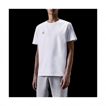 [매장판]Moncler 2020 Mens Logo Silket Crew-neck Short Sleeved Tshirts 