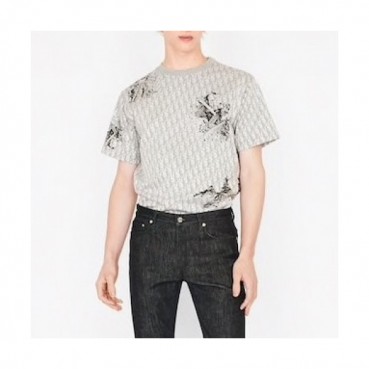 [디올]Dior 2020 Mm/Wm Logo Cotton Short Sleeved Tshirts - 디올 2020 남/녀 로고 코튼 반팔티 Dio0616x.Size(xs 