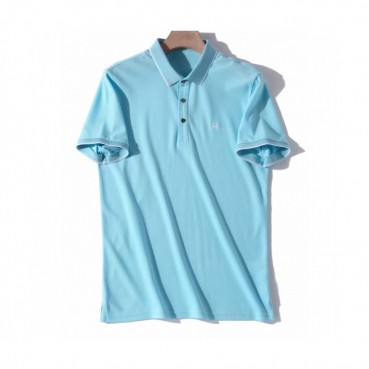 Hermes 2019 Mens Logo Cotton Polo Short Sleeved Tshirt - 에르메스 2019 남성 로고 코튼 폴로 반팔티 Her0456x.Size(m 