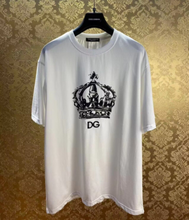 [돌체앤가바나]Dolce&Gabbana 2023 Mens Logo Silket Short Sleeved Tshirts - 돌체앤가바나 2023 남성 로고 실켓 반팔티 Dol0285x.Size(xs 