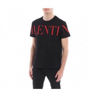 [발렌티노]Valentino 2020 Mens Logo Crew-neck Short Sleeved Tshirts 