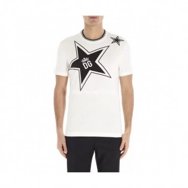 [돌체앤가바나]Dolce&Gabbana 2020 Mens Logo Silket Short Sleeved Tshirts - 돌체앤가바나 2020 남성 로고 실켓 반팔티 Dol0266x.Size(m 