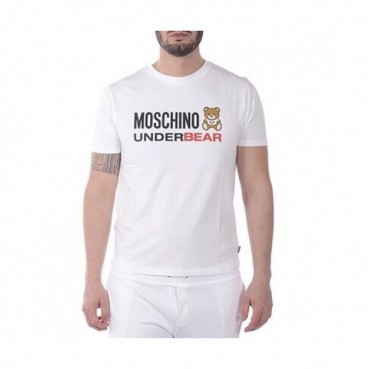 [모스키노]Moschino 2020 Mm/Wm Logo Cotton Short Sleeved Tshirts - 모스키노 2020 남자 로고 코튼 반팔티 Mos0093x.Size(m 