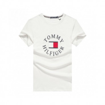 [토미]Tommy 2020 Mens Logo Silket Short Sleeved Tshirts - 토미 2020 남성 로고 실켓 반팔티 Tomy0035x.Size(m 