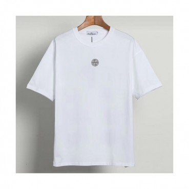 [스톤아일랜드]Stone Island 2020 Mens Crew-neck Cotton Short Sleeved Tshirts 