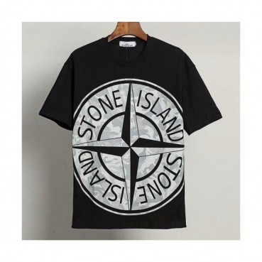 [스톤아일랜드]Stone Island 2020 Mens Crew-neck Cotton Short Sleeved Tshirts 