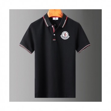 [매장판]Moncler 2020 Mens Logo Cotton Short Sleeved Polo Tshirts - 몽클레어 2020 남성 로고 코튼 폴로 반팔티 Moc01606x.Size(m 