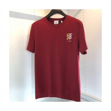 [버버리]Burberry 2020 Mens Logo Cotton Short Sleeved Tshirts - 버버리 2020 남성 로고 코튼 반팔티 Bur02594x.Size(s 