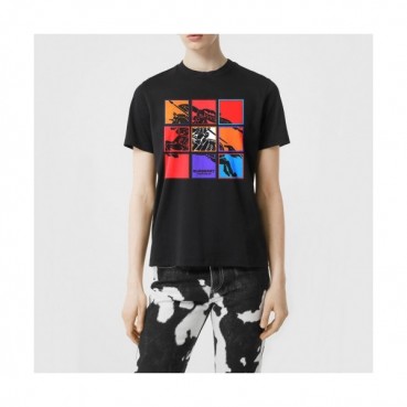 [버버리]Burberry 2020 Mens Logo Cotton Short Sleeved Tshirts - 버버리 2020 남성 로고 코튼 반팔티 Bur02592x.Size(s 