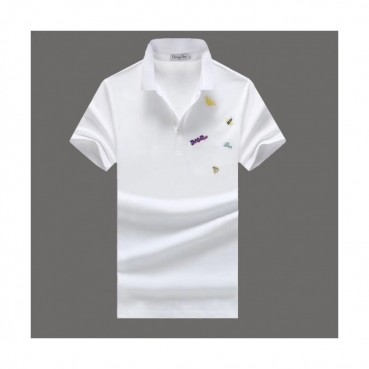 [디올]Dior 2020 Mm/Wm Business Silket Short Sleeved Polo Tshirts - 디올 2020 남/녀 비지니스 실켓 폴로 반팔티 Dio0612x.Size(m 