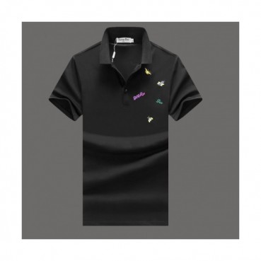 [디올]Dior 2020 Mm/Wm Business Silket Short Sleeved Polo Tshirts - 디올 2020 남/녀 비지니스 실켓 폴로 반팔티 Dio0611x.Size(m 