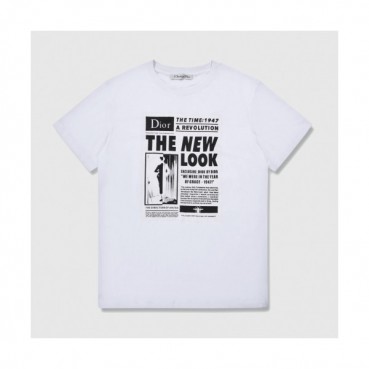 [디올]Dior 2020 Mm/Wm Logo Cotton Short Sleeved Tshirts - 디올 2020 남/녀 로고 코튼 반팔티 Dio0607x.Size(s 