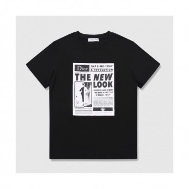 [디올]Dior 2020 Mm/Wm Logo Cotton Short Sleeved Tshirts - 디올 2020 남/녀 로고 코튼 반팔티 Dio0606x.Size(s 