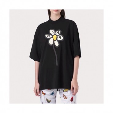 [팜 엔젤스]Palm Angels 2020 Mm/Wm Logo Cotton Short Sleeved Tshirts - 팜 엔젤스 2020 남/녀 로고 코튼 반팔티셔츠 Pam0132x.Size(s 