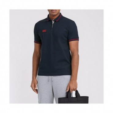 [버버리]Burberry 2020 Mens Logo Cotton Short Sleeved Polo Tshirts - 버버리 2020 남성 로고 코튼 폴로 반팔티 Bur02552x.Size(m 