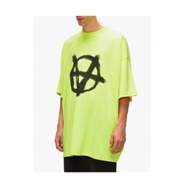 [베트멍]Vetements 2020 Mm/Wm Printing Logo Cotton Short Sleeved Oversize Tshirts - 베트멍 2020 남자 프린팅 로고 코튼 오버사이즈 반팔티 Vet0072x.Size(s 