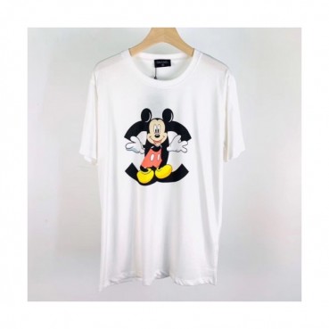 Chanel 2020 Mm/Wm 'CC' Logo Cotton Short Sleeved Tshirts - 샤넬 2020 남자 'CC'로고 코튼 반팔티 Cnl0570x.Size(xs 