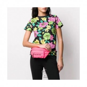 Balenciaga Womens Logo Cotton Short Sleeved Tshirts - 발렌시아가 여성 로고 오버사이즈 코튼 반팔티 Bal0600x.Size(xs 
